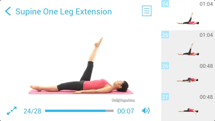 Yoga for Slim Legs (Pro Plugin) android App screenshot 5